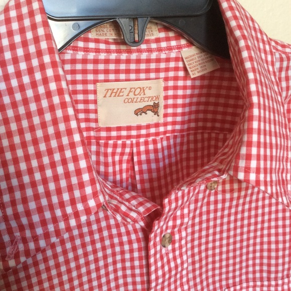The Fox Collection Men’s Shirt, Sz Lg - Picture 2 of 9